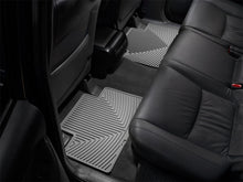 Load image into Gallery viewer, WeatherTech 05-13 Toyota Tacoma Crew Cab Rear Rubber Mats - Grey