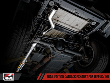 Load image into Gallery viewer, AWE Tuning 07-18 Jeep Wrangler JK/JKU 3.6L Trail Edition Cat-Back Exhaust