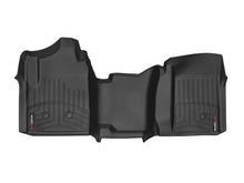 Load image into Gallery viewer, WeatherTech 15-18 Chevrolet Silverado 3500 w/o Floor Shifter Vinyl Front FloorLiner - Black