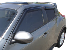 Load image into Gallery viewer, AVS 10-18 Nissan Juke Ventvisor Outside Mount Window Deflectors 4pc - Smoke