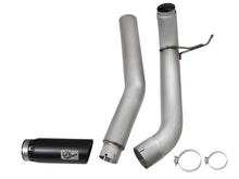 Load image into Gallery viewer, aFe LARGE BORE HD 5in DPF-Back SS Exhaust w/ Black Tip 2016 Nissan Titan 5.0L V8 (td) CC SB