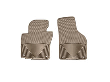 Load image into Gallery viewer, WeatherTech 05+ Volkswagen GLI Sedan Front Rubber Mats - Tan