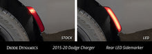 Load image into Gallery viewer, Diode Dynamics 15-21 Dodge Charger LED Sidemarkers - Smoked (set)