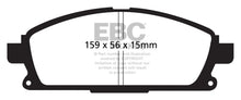 Load image into Gallery viewer, EBC 04-09 Nissan Quest 3.5 Greenstuff Front Brake Pads