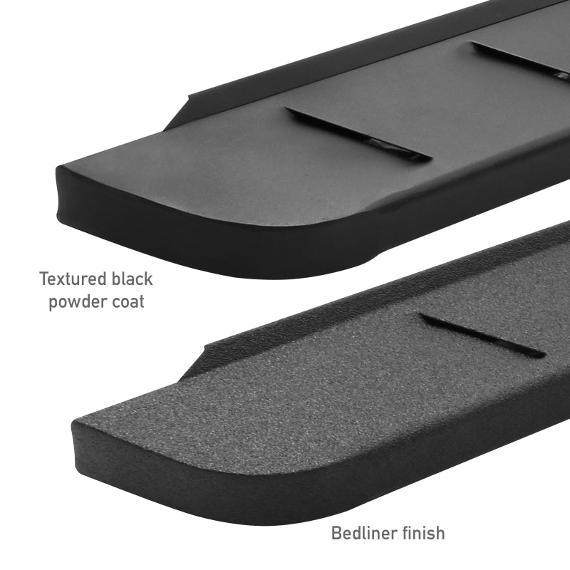 Go Rhino RB10 Running Boards 57in. Cab Length - Tex. Blk (No Drill/Mounting Brackets Required)