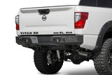 Addictive Desert Designs 16-18 Nissan Titan XD Stealth Fighter Rear Bumper w/ Backup Sensor Cutout