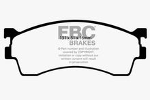 Load image into Gallery viewer, EBC 01-04 Mazda Protege 2.0 (Rear Drums) Yellowstuff Front Brake Pads