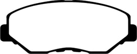 EBC 02-04 Honda CR-V 2.4 Greenstuff Front Brake Pads