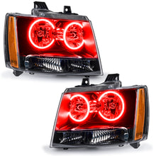 Load image into Gallery viewer, Oracle 07-13 Chevrolet Avalanche Pre-Assembed SMD Headlights - Red