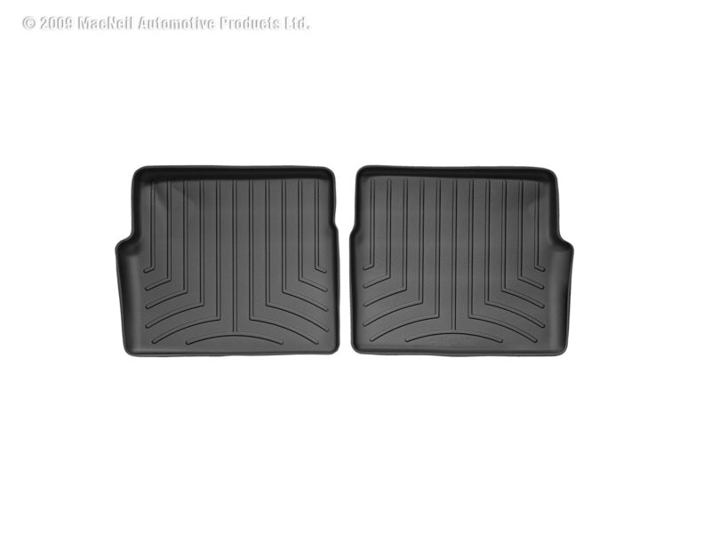 WeatherTech 04-09 Cadillac SRX Rear FloorLiner - Black