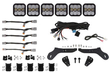 Load image into Gallery viewer, Diode Dynamics 17-20 Ford Raptor SS5 Grille CrossLink Lightbar Kit - Pro White Combo