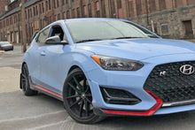 Load image into Gallery viewer, Rally Armor 19-22 Hyundai Veloster N Black UR Mud Flap w/ Silver Logo