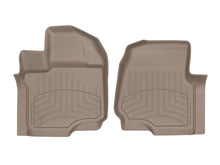 Load image into Gallery viewer, WeatherTech 2015+ Ford F-150 SuperCrew / SuperCab Front Floorliner HP - Tan