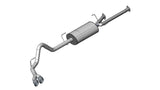 Corsa 2009-2010 Toyota Tundra Double Cab/Crew Max 5.7L V8 Polished Sport Cat-Back Exhaust