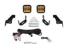 Load image into Gallery viewer, Diode Dynamics 18-21 Jeep JL Wrangler SS5 Bumper LED Pod Light Kit - Yellow Pro Combo