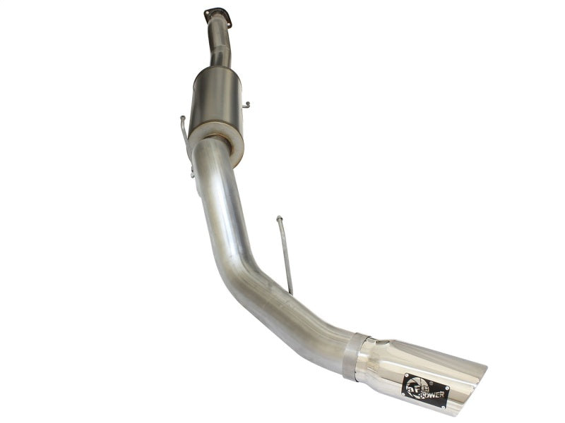 aFe MACHForce XP SS Exhaust 4in Cat-Back w/ Polish Tip 2015 Ford F-150 EcoBoost V6 2.7/3.5Ltt