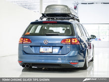 Load image into Gallery viewer, AWE Tuning VW MK7 Golf SportWagen Touring Edition Exhaust w/Chrome Silver Tips (90mm)