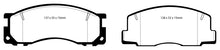 Load image into Gallery viewer, EBC 90-93 Toyota Previa Rear Drums Greenstuff Front Brake Pads