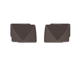 WeatherTech 2013+ Ford Fusion Rear Rubber Mats - Cocoa