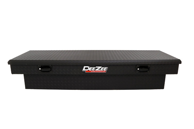 Deezee Universal Tool Box - Red Crossover - Single Lid Black BT (Txt Blk)