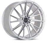 Vossen HF-4T 22x10.5 / 5x120 / ET38 / Deep Face / 72.56 - Silver Polished - Left Wheel