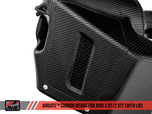 Load image into Gallery viewer, AWE Tuning Audi B9/B9.5 S4/S5/RS5 3.0T Carbon Fiber AirGate Intake w/ Lid