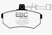 Load image into Gallery viewer, EBC 89-90 Audi 100 Quattro 2.3 Yellowstuff Front Brake Pads