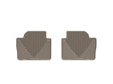 WeatherTech 12+ BMW 3-Series (F30) Rear Rubber Mats - Tan