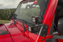 Load image into Gallery viewer, Rugged Ridge 97-06 Jeep Wrangler TJ/LJ 3in Square Dual A-Pillar LED Kit