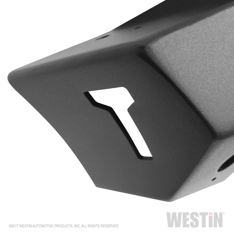 Westin 07-18 Jeep Wrangler JK WJ2 Stubby Front Bumper - Tex. Blk