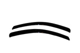 AVS 07-18 Jeep Wrangler (2 Door Only) Ventvisor Outside Mount Window Deflectors 2pc - Smoke