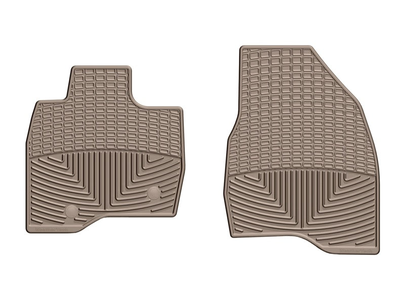 WeatherTech 2015+ Ford Explorer Front Rubber Mats - Tan