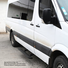 Load image into Gallery viewer, RealTruck 13-18 MB Sprinter 2500/3500 Van 3dr VoltStep Electric Running Board Kit - Bedliner Coat