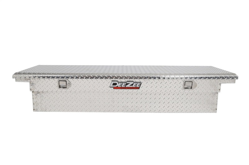 Deezee Universal Tool Box - Red Crossover - Single Lid BT Alum