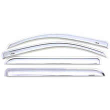 Load image into Gallery viewer, AVS 19-22 Ford Ranger Crew Cab Ventvisor Outside Mount Window Deflectors 4pc - Chrome