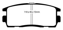 Load image into Gallery viewer, EBC 10+ Chevrolet Equinox 2.4 Yellowstuff Rear Brake Pads