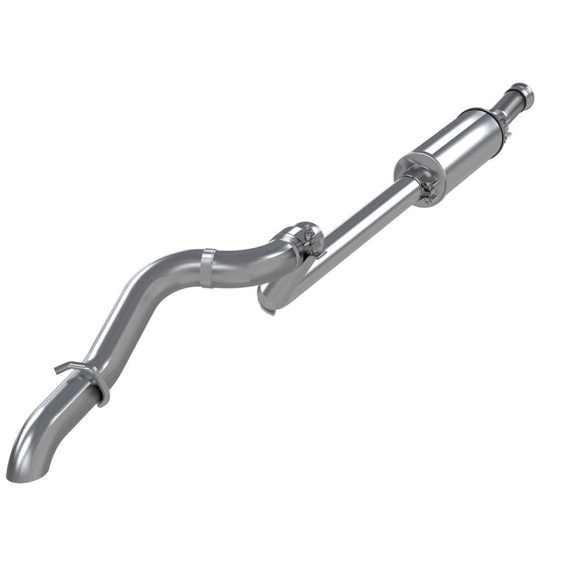 MBRP 18-20 Jeep Wrangler JL 2.5in Single Rear Exit Cat Back Exhaust - T304