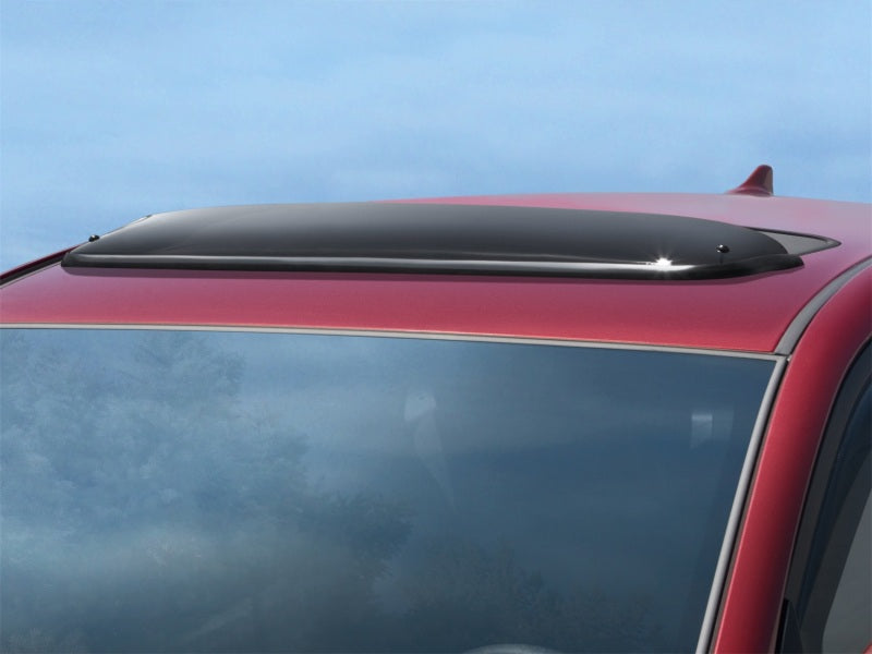 WeatherTech 01-06 Hyundai Santa Fe Sunroof Wind Deflectors - Dark Smoke