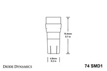 Load image into Gallery viewer, Diode Dynamics 74 SMD1 LED - Amber (Pair)