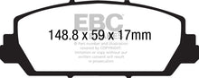 Load image into Gallery viewer, EBC 12+ Acura RDX 3.5 Redstuff Front Brake Pads