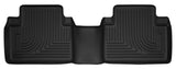 Husky Liners 14-18 Nissan Rogue w/o Third Row Seats X-Act Contour Black Floor Liners (2nd Seat)