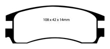 Load image into Gallery viewer, EBC 00-05 Buick Le Sabre (FWD) 3.8 (15in Wheels) Redstuff Rear Brake Pads