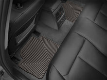 Load image into Gallery viewer, WeatherTech 2012+ BMW 3-Series (F30) Rear Rubber Mats - Cocoa