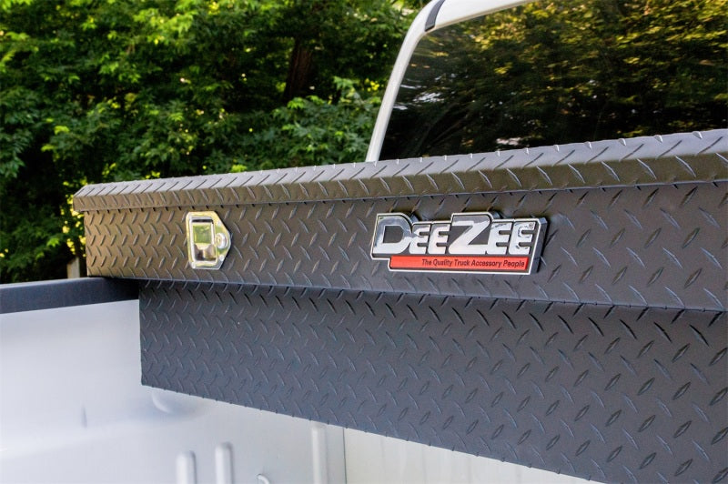 Deezee Universal Tool Box - Red Crossover - Single Lid Black BT