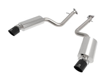 Load image into Gallery viewer, aFe Takeda 14-22 Lexus IS350 V6 2.5in. 304 Stainless Steel Axle-Back Exhaust System w/ Black Tip