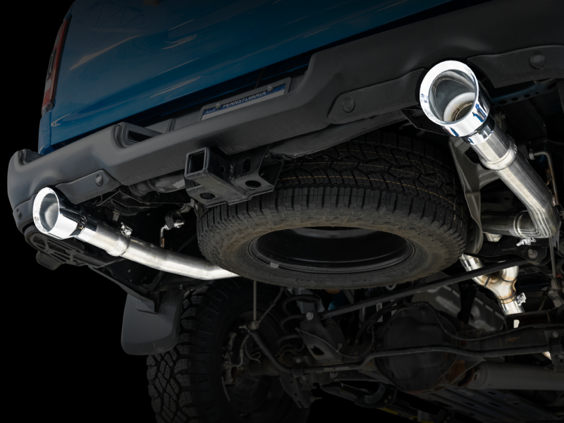 AWE Tuning 09-18 RAM 1500 5.7L (w/Cutouts) 0FG Dual Rear Exit Cat-Back Exhaust - Chrome Silver Tips