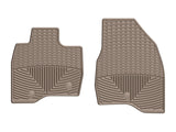 WeatherTech 17+ Ford Explorer Front Rubber Mats - Tan