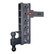 Load image into Gallery viewer, Gen-Y Mega Duty 2.5in Shank 12in Offset Drop 21K Hitch w/GH-061 Dual-Ball/GH-062 Pintle Lock