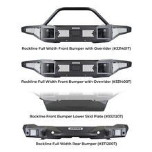 Load image into Gallery viewer, Go Rhino 21-24 Ford Bronco (Excl. Sport) Rockline Front Bumper Lower Skid Plate