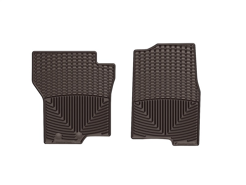 WeatherTech 2011-2014 Ford Expedition Front Rubber Mats - Cocoa